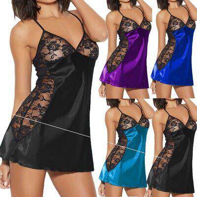 Sexy nightdress women sexy lace one-piece sexy lingerie