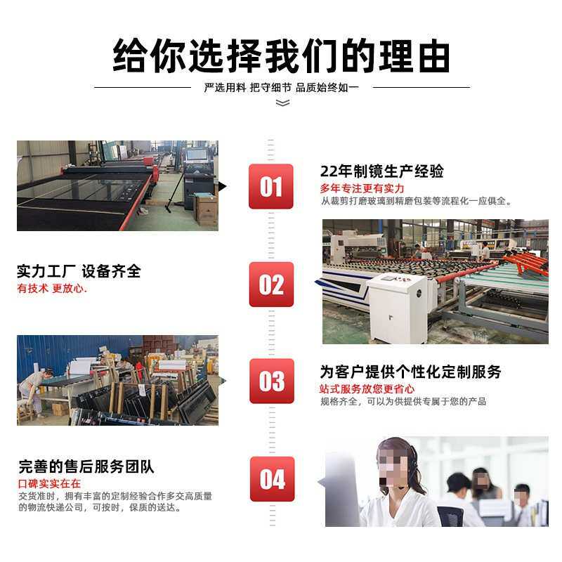 美式法式复古镜子壁挂贴墙家用浴室镜洗漱台厕所卫生间欧式化妆镜