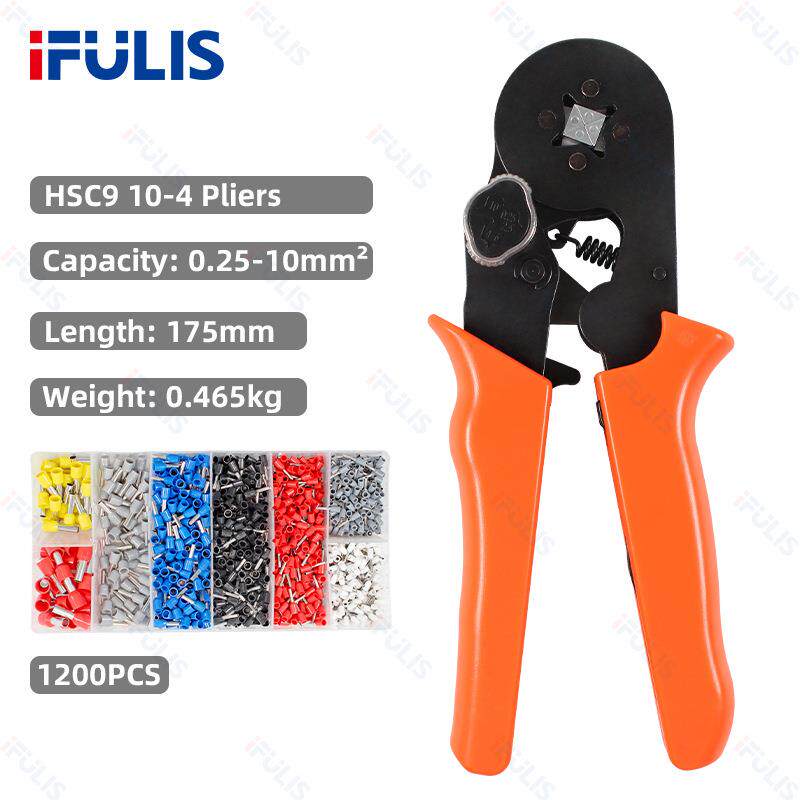 HSB10无品牌/-4压线钳自调式VE管型压接钳C针形冷压端子0.125-m0m