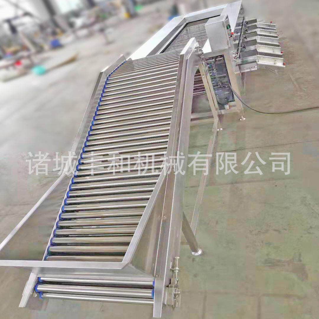 丹东软枣大小果筛选机 果蔬滚杠分级机 脐橙分级机 果冻橙分级机