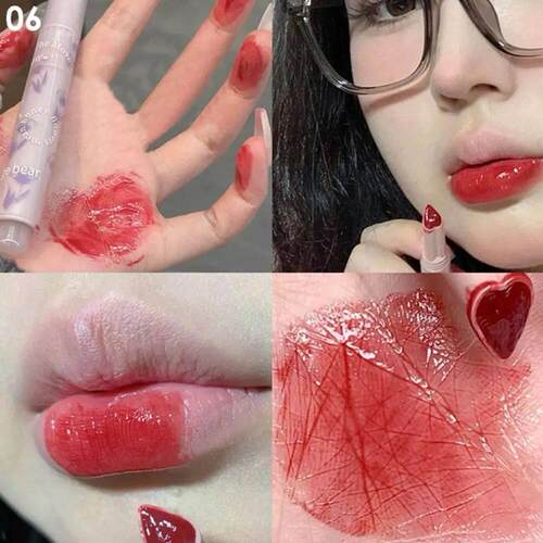 Clear Water Light Solid Lip Gloss Jelly Pink Lip Tint Lipsti