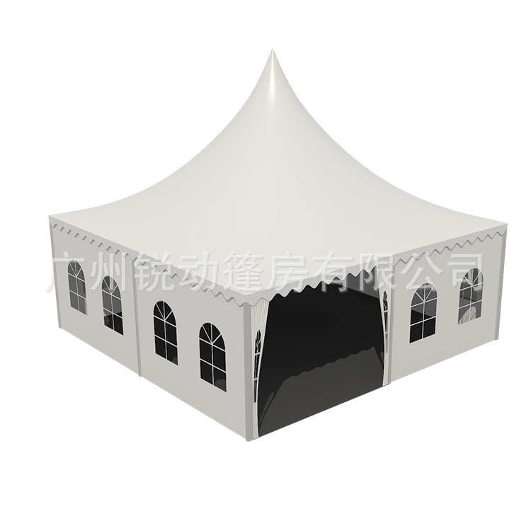 尖顶篷房厂家定做欧式帐篷外销3-10米棚户外宣传沙滩蓬event tent