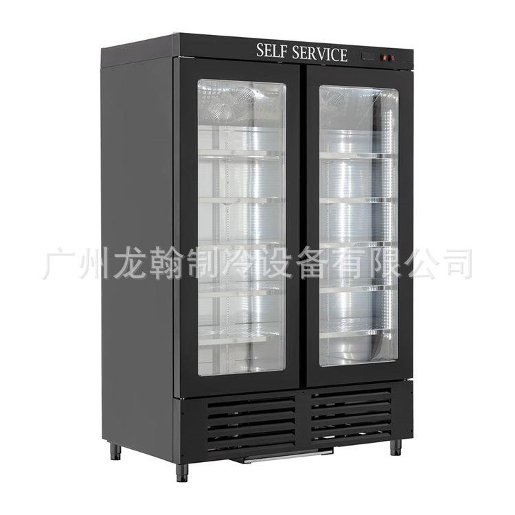 新款自助式立式双门蛋糕冷藏柜展示柜风冷保鲜柜商用冷柜冰箱
