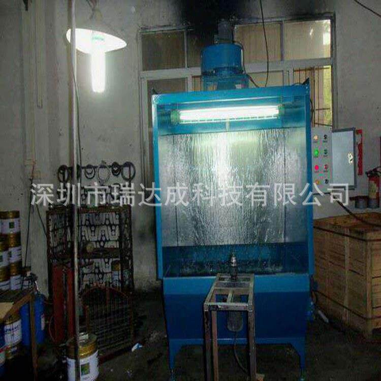 厂家直销单工位水濂柜喷漆水濂柜7天交货废气排放彻底水帘流畅
