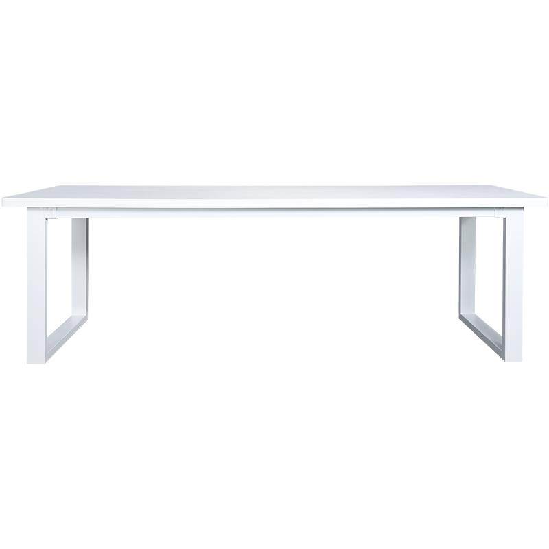 正品拉洛办公桌子北欧会议桌简 约现代 书桌电脑桌纯设计师白色大