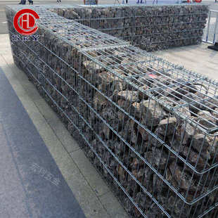 热镀锌电焊网格宾笼石笼网箱护坡防汛格宾网生态景观石笼挡墙厂家