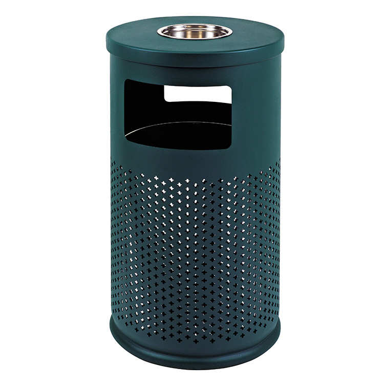 垃圾桶公园孔冲咖啡色黑色学校街道户外外贸南方小区gpx-酒店63