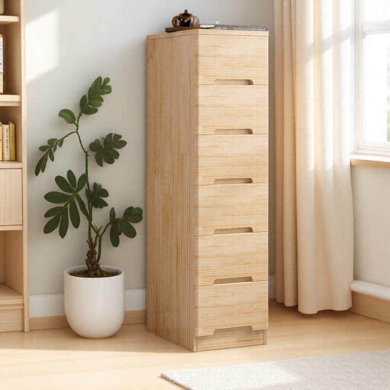 实木五斗柜储物柜收纳柜客厅简约现代松木卧室家用柜子斗柜抽屉柜