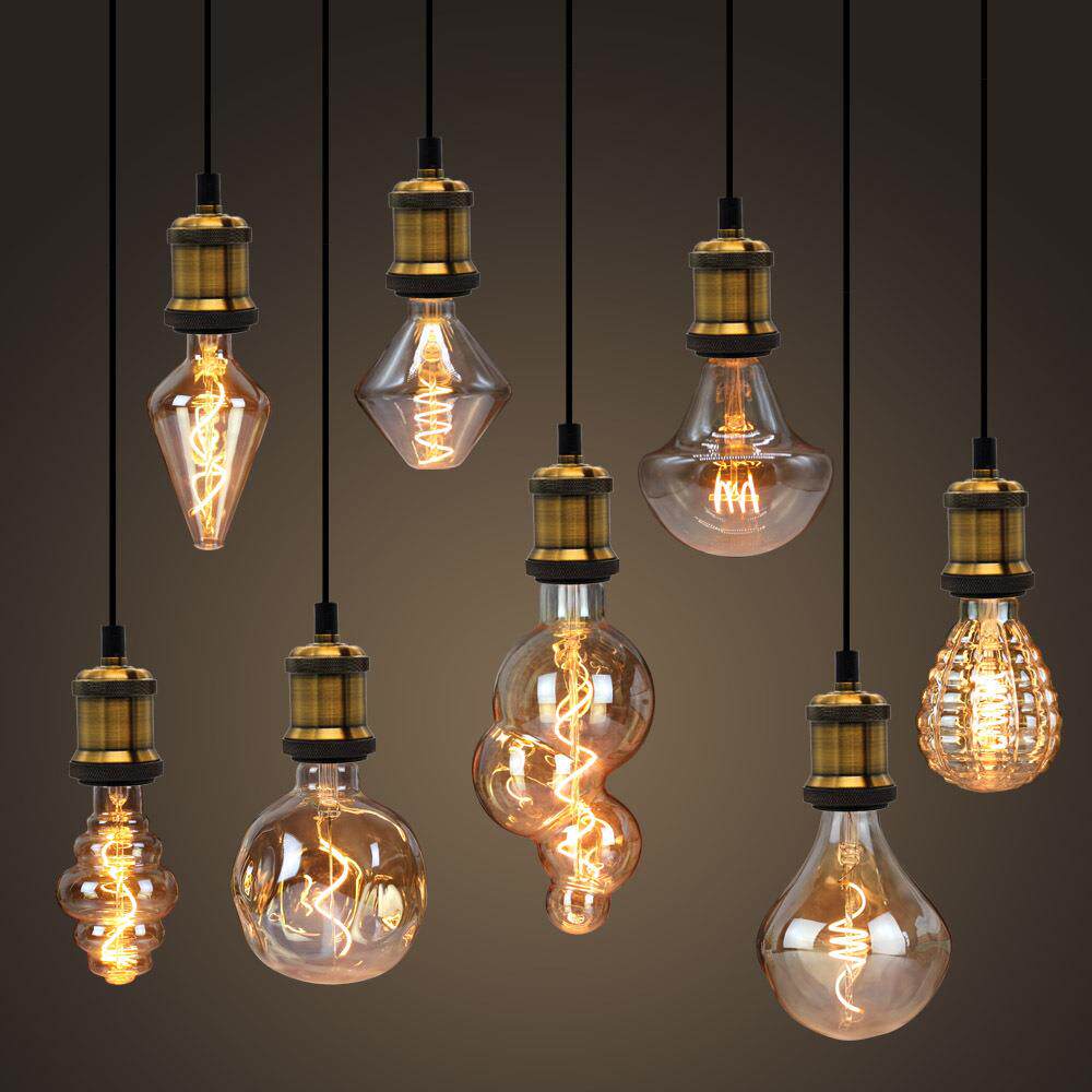 调光爱迪生灯泡LED灯丝灯复古灯氛围灯装饰暖光灯奶茶店智能调光