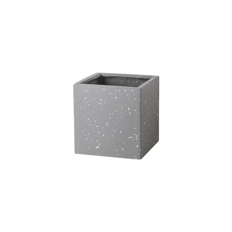 水泥花盆北绿花盆风水磨石氧化镁方形室内大仿落地幸福树植北欧