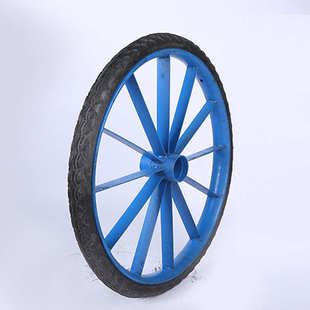 工厂充气轮实心轮PU轮填充轮多规格轮胎批发货源充足量大从优