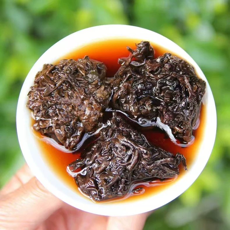 普洱茶老茶頭普洱熟茶 雲南普洱茶老茶頭500克 普洱茶 BUASHOP普洱老茶