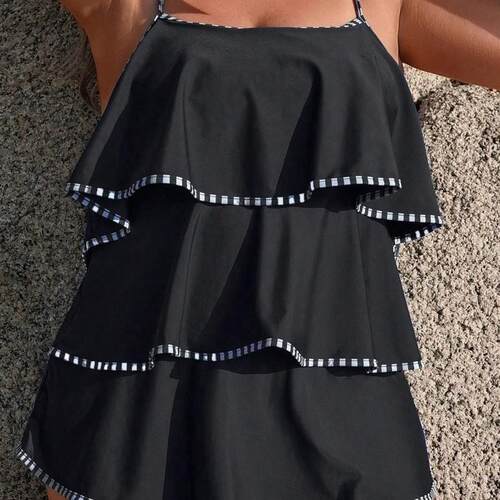 Large size skirt style, belly covering, slimming camisole,