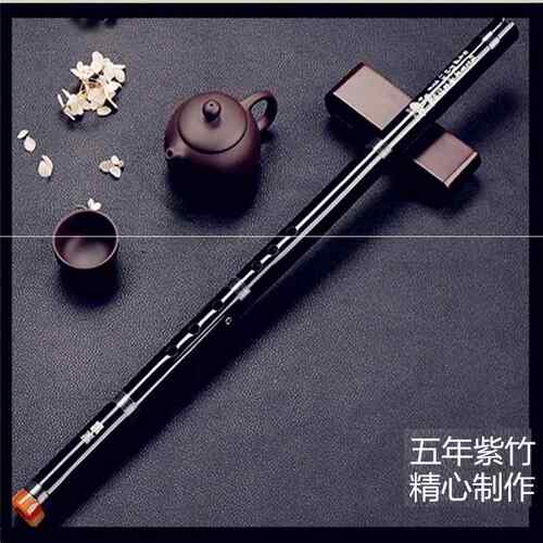 。萧短萧紫竹洞萧专业箫潇萧笛G调乐器初学入门八孔6古风小啸洞萧