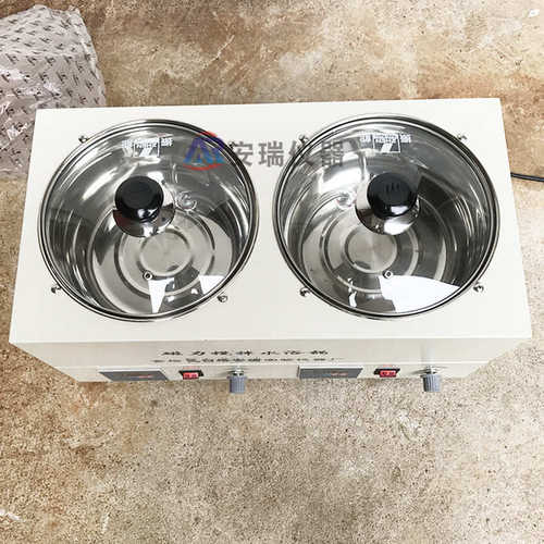 HCJ-2两孔磁力水浴锅SHJ-2 两孔两温磁力搅拌水浴锅 单独控温