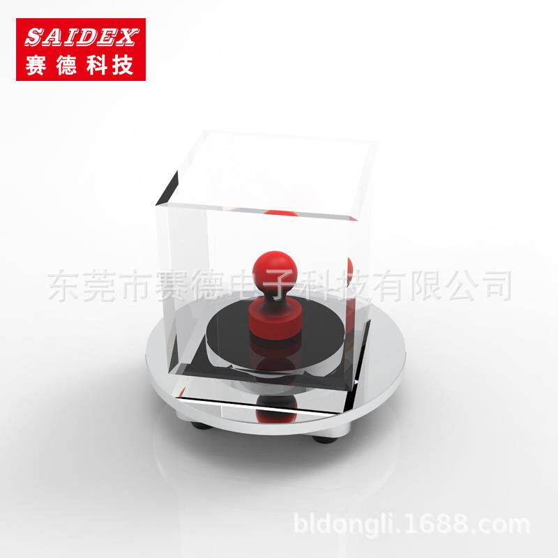 亚克力粘接夹具亚克力盒子粘接圆盘旋转治具有机玻璃打胶水辅件