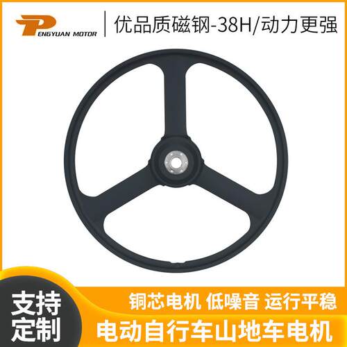 PY-03-24''-02镁合金一体轮电机电动自行车山地车电机