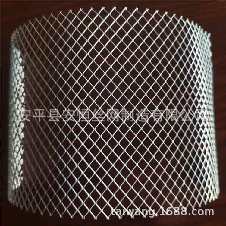 0.8mm厚网镍板网孔6*12mm 耐碱极镍网 阴网镍拉 菱形镍板拉814伸