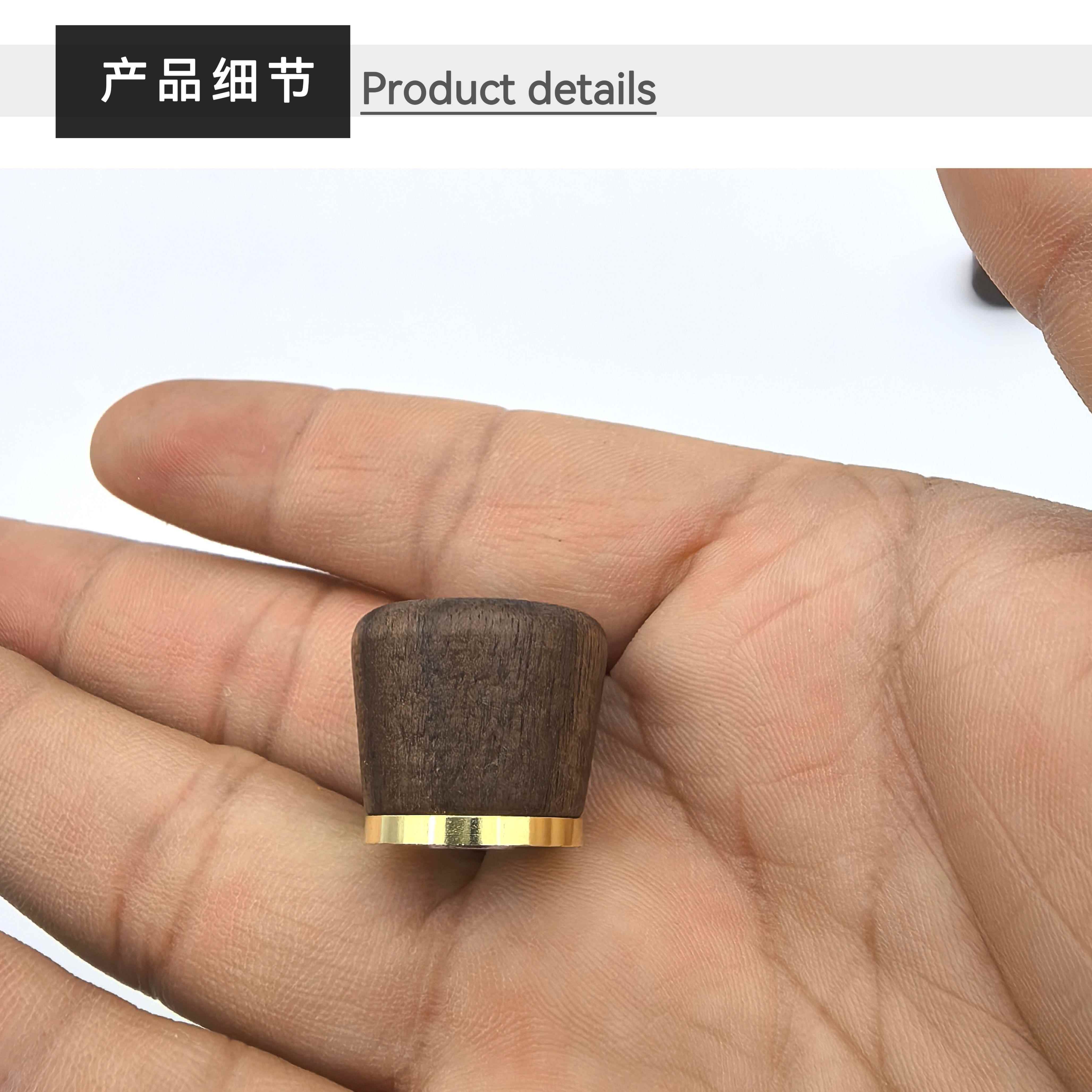 胡桃木小孔耐高温盖珠茶壶养生壶盖杯顶帽玻璃盖拉手配件电热水壶图片