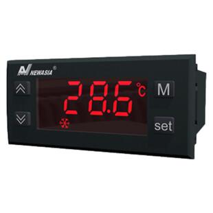 新亚洲NA8810温控器单制冷制热220V内置变压器前面板防水口令功能
