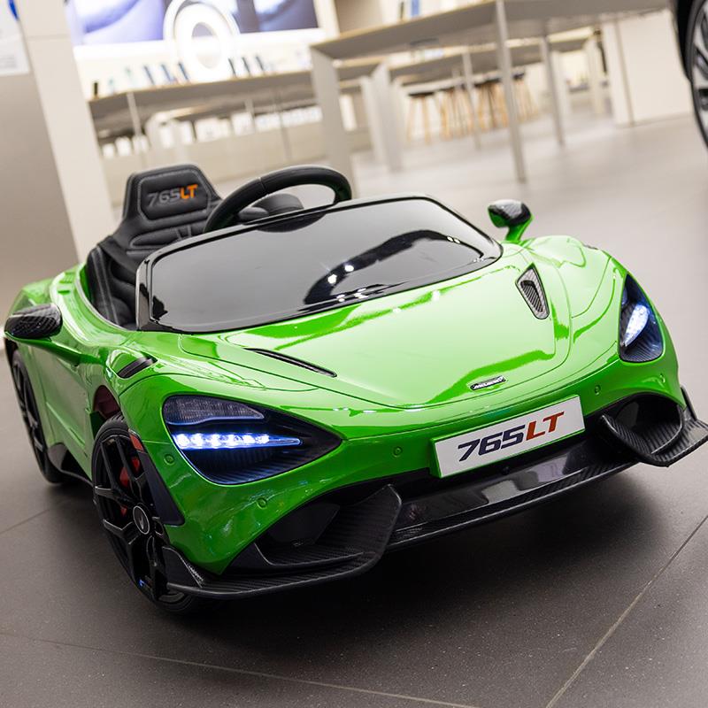 正品儿童电动车四轮宝汽车遥控玩具车小孩子可宝坐人锂瓶跑车迈凯