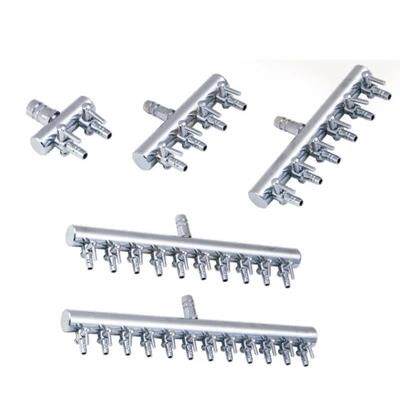 氧气泵气量调节阀 空气分配器 不锈钢分流器气排水族箱增泵配件