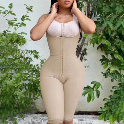 Women Bodyshaper Knee High Compression Girdle For Daily Or P