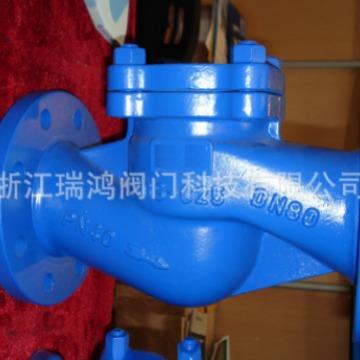 德标止回阀H41H-25C蒸汽导热油升降式单向阀德标法兰止回阀