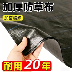 加厚防草布新型生态pe除草布透气渗水保湿塑料布果树园防长草地膜