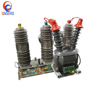 25KV户外真空断路器ZW43VS1-12F/630A智能带隔离高压真空断路器