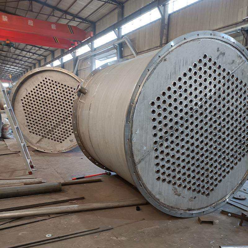 厂家出售304不锈钢冷凝器316L列管式换热器100平方管壳式冷凝器