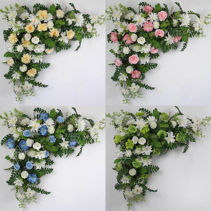 婚庆花艺三角花彷真花婚礼布置背景长条花墙迎宾门亭装饰拐角挂花,节庆用品/礼品,婚庆绢花,淘宝优惠券,粉丝福利购,淘宝优惠卷