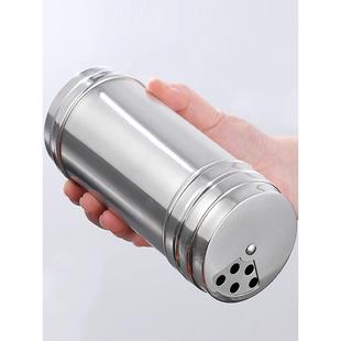 不锈钢调料罐子烧烤调料调味罐芝麻辣椒孜然撒料瓶家用商用调料瓶