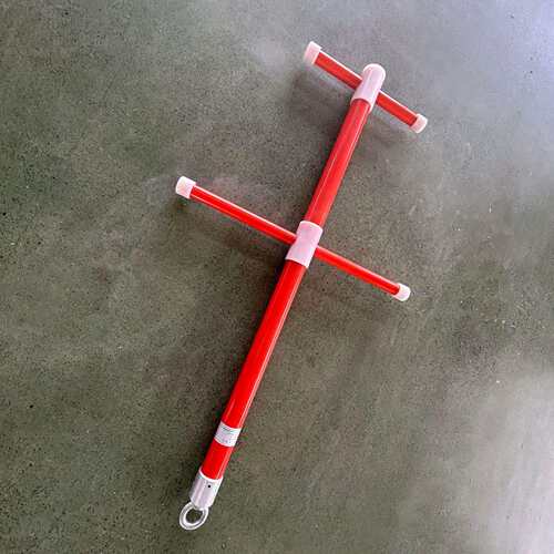 配电线路士字梯带电作业多用途玻璃钢绝缘爬梯电工检修高压防护梯