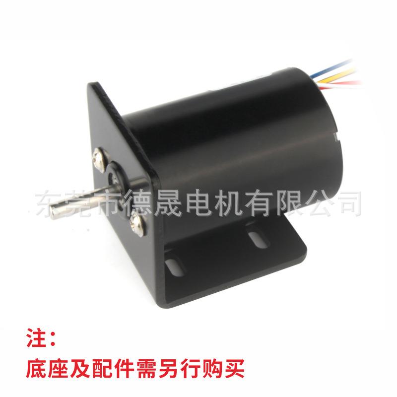 26无刷直流高速4260R0电机刹12V正4反转可车调速马达24V低噪音无