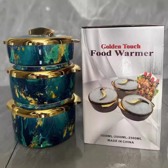 FoodWarmer直销3PCS保温盒1500ML,2000ML,2500ML热销非洲