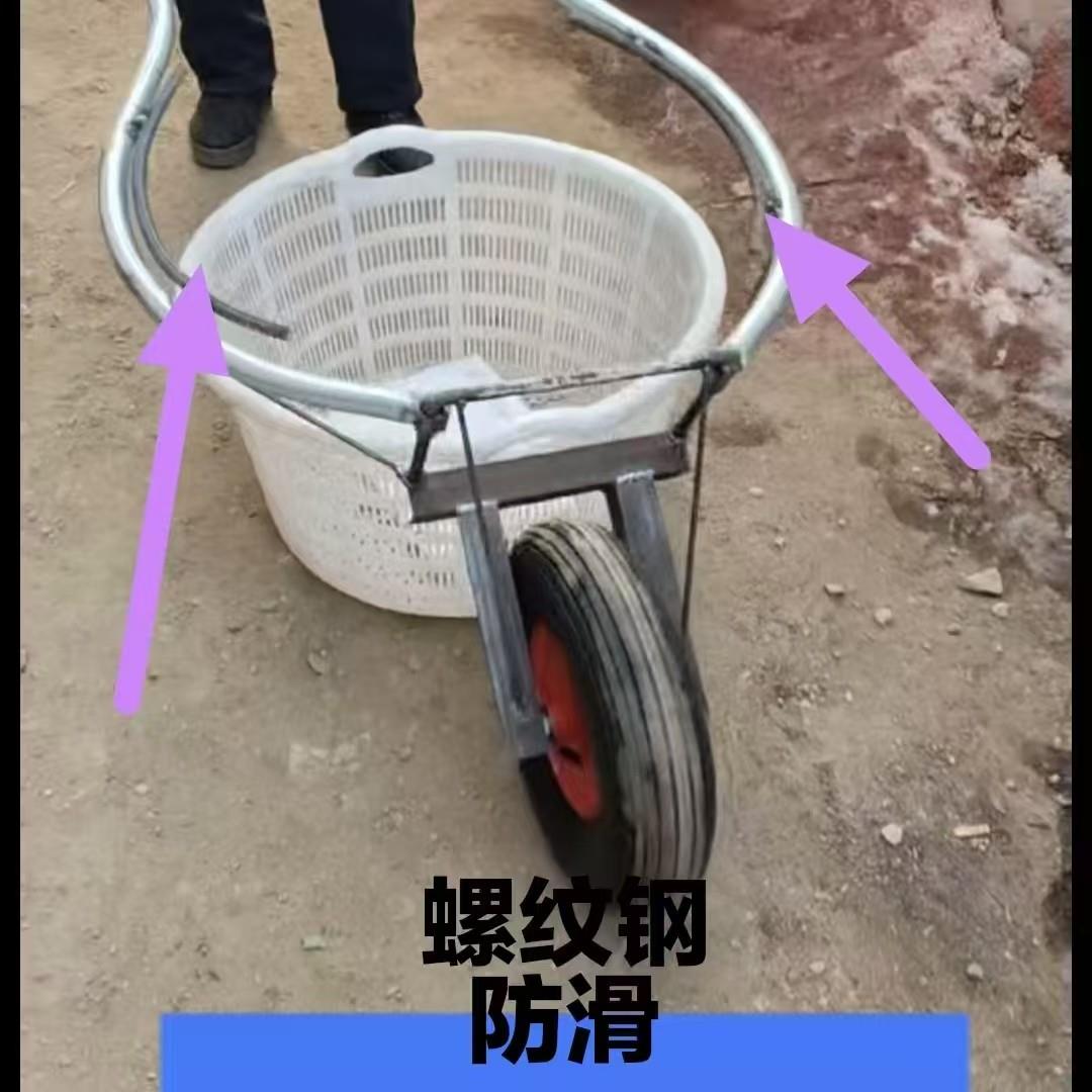 推西瓜单轮车大棚西瓜推车果园运输小推车省力农用周转鸡公鸡车