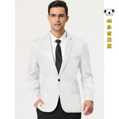 I 65354 Plus size men's business suit jacket 大码士商务西