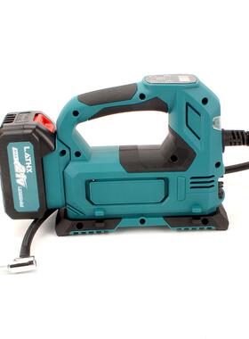 田款车QUN载气泵便携充式牧泵手持车用打气调节灯风力可调充电式