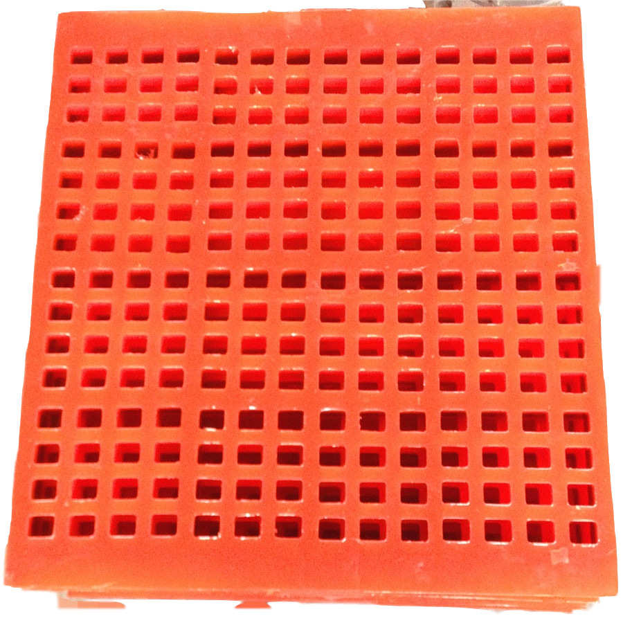 生产聚氨酯筛板筛网 防腐蚀矿用精细振动筛网板 耐磨脱水震动筛