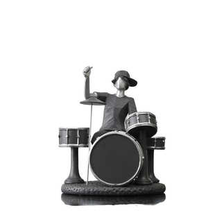 Bnj北欧艺术摇滚乐队摆件人物创意客厅桌面电视柜办公室家居软装