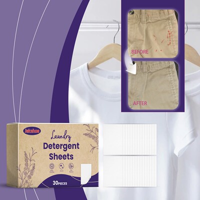 JAKEHOE Laundry Detergent - Gentle Cleaning, Stain Removal,