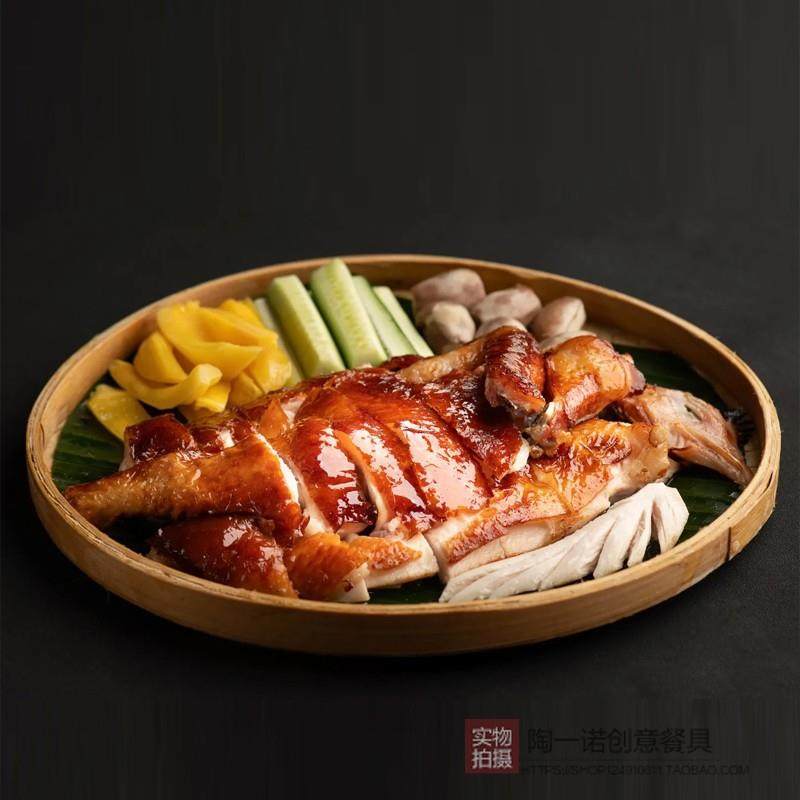 创意酒店餐具手工竹筛子簸箕竹编制品摆盘盘子农家特色菜筛子餐具,餐饮具,盘,淘宝优惠券,粉丝福利购,淘宝优惠卷