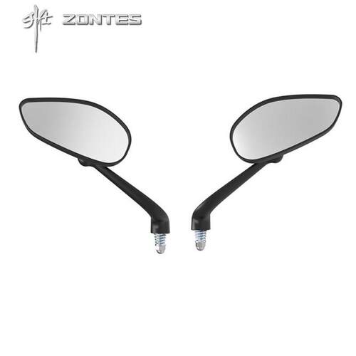 升仕150D后照镜反光镜ZT150-M踏板机车后视镜总成物镜原厂配件