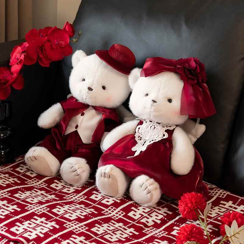 薇妮婚品结婚压床娃娃娃娃一对喜娃新婚礼物婚庆公仔婚房摆件新款