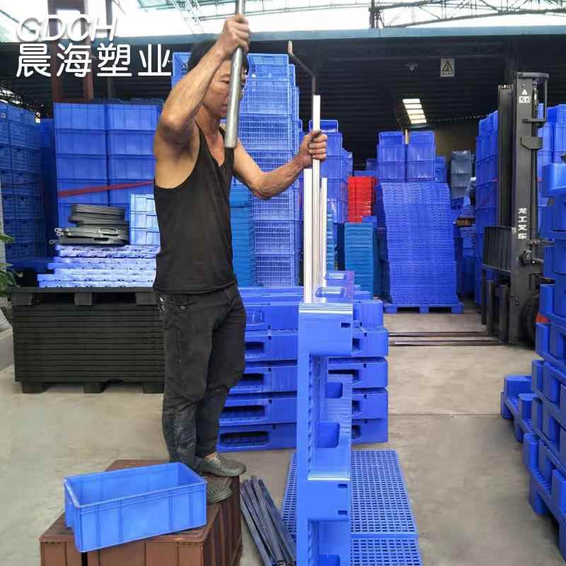 塑卡料托盘网格字托盘AVX仓库物流重货型栈板架托板叉川车塑胶板