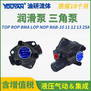 13A ROP润滑泵BMA三角泵LOP摆线泵NOP油泵TOP 10A电机装 置11A 12A