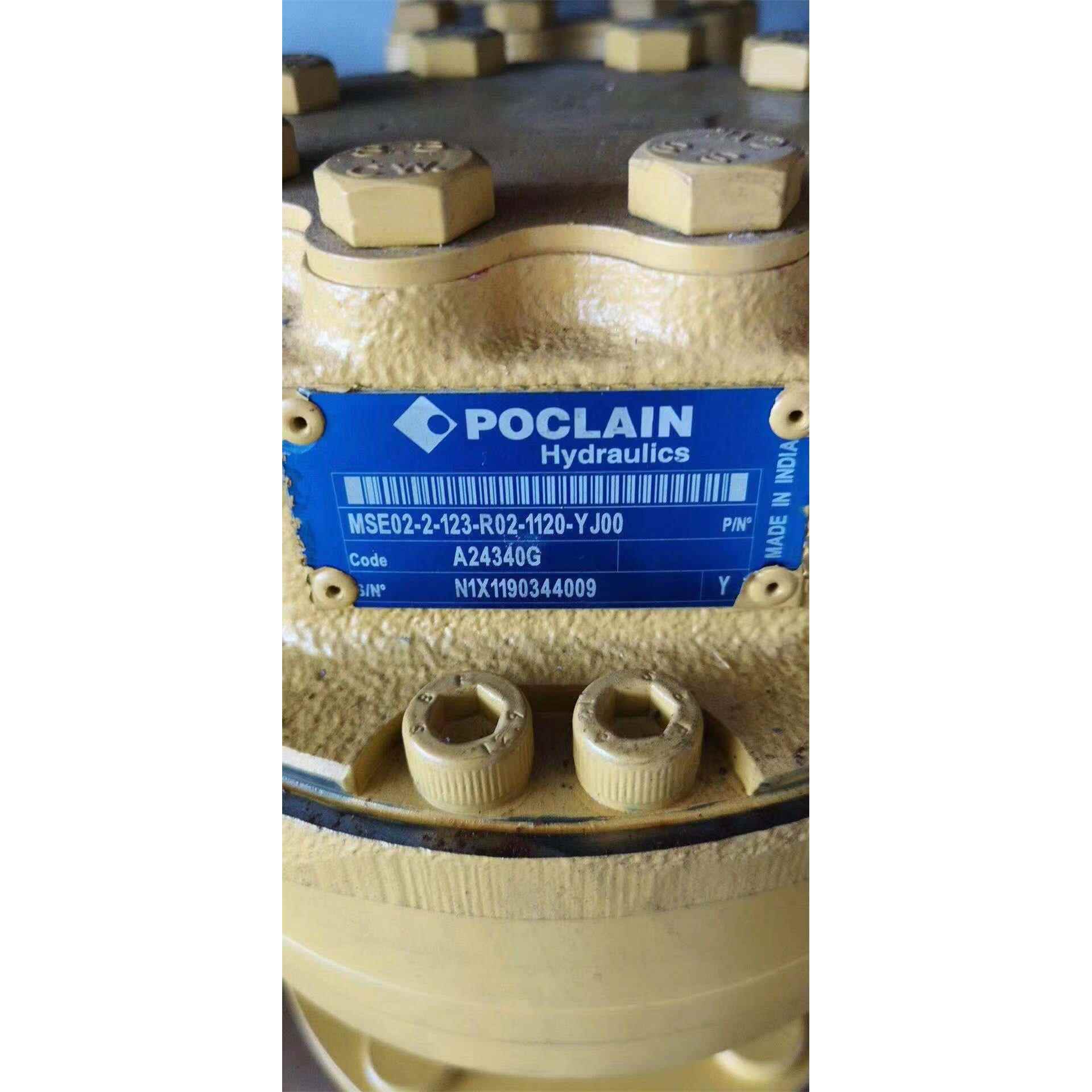 POCLAIN Hydraulics马达MSE02-2-123-R02-1120-YJ00