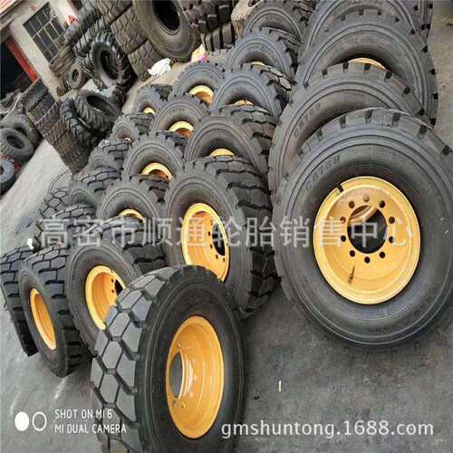 钢丝9.00R20叉车轮胎355/65R25可代替3.00-15实心工程轮胎8.25-15