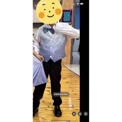 高档儿童唱演出服新款中小学合生歌朗诵诗表演服演男女童演讲比赛